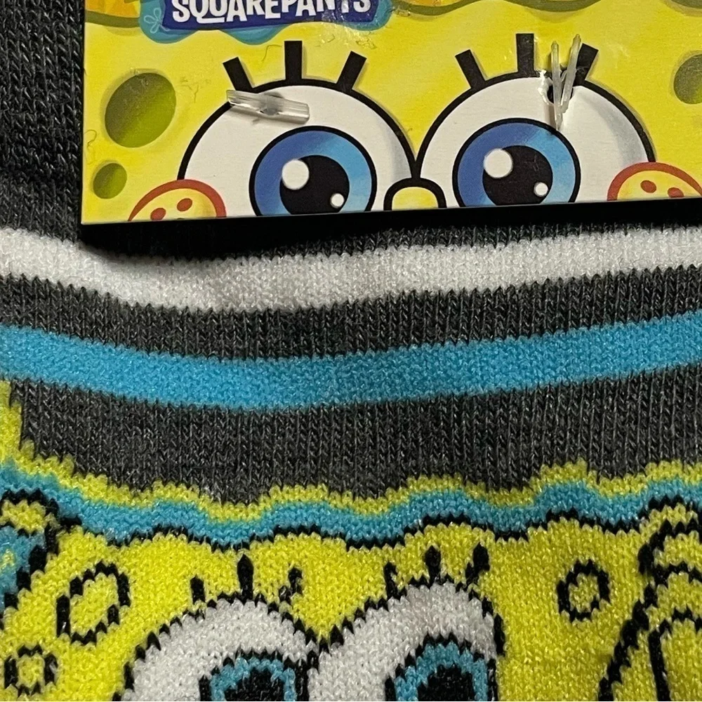 SPONGEBOB SQUAREPANTS Men's 2 PAIR OF SOCKS With PATRICK